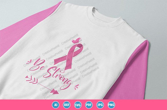 Be Strong Motivational T-shirt Graphic: Your Versatile Design Asset