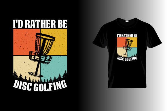Disc Golf T-Shirt Design Graphic: The Ultimate Creative Asset
