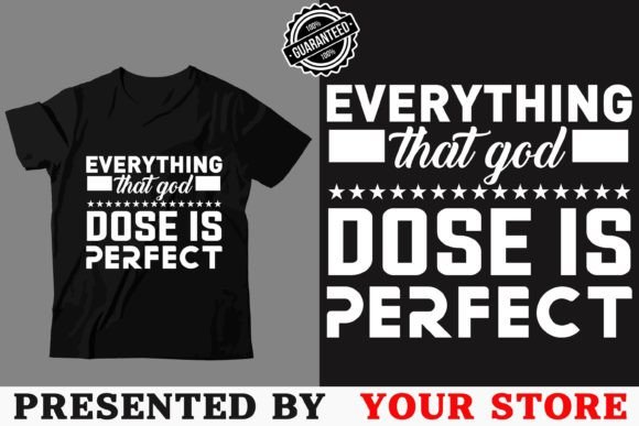 God Custom Vector Graphic: A T-Shirt Design for Bold Statements