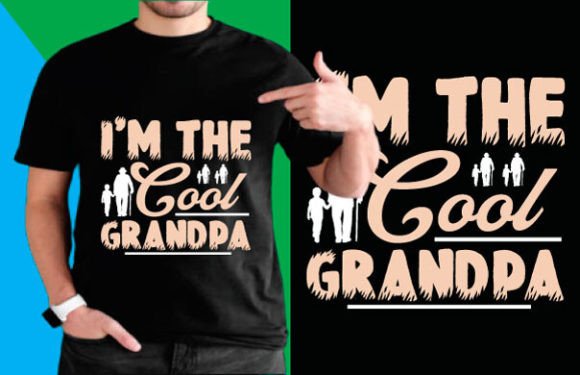Grandpa T-shirt Design Graphic: Creative Use Guide