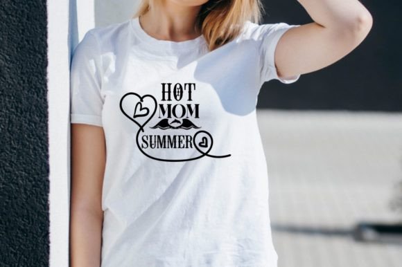 HOT MOM SUMMER: Your Ultimate SVG Graphic Design for Bold Creations