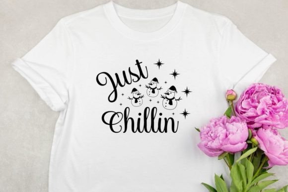 Just Chillin Beautiful Graphic Design: A Creative Asset for Modern Projects