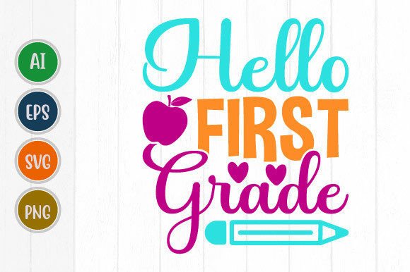 Mastering First Grade Typography with SVG Templates