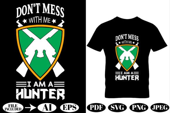 Practical Hunting T-Shirt Design Vector Graphics for Every Creator