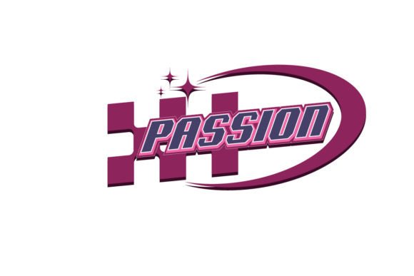 Retro Y2k Passion Logo Graphic Design