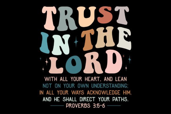 Trust in the Lord Christian Graphic Hood: A Faith-Forward Statement Piece