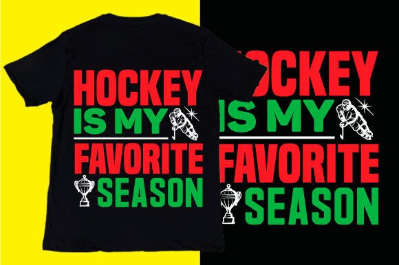 Unleash Team Spirit with Hockey T-Shirt Graphic Design