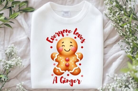 Watercolor Cute Gingerbread Graphic Png: A Sweet Asset for Your Designs